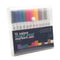12 Fine Tip Acrylic Paint Pens - Craft Paint Markers for Painting Wood, Glass, Rock, Ceramic, Porcelain - Non Toxic Paint Markers pens with 0.7mm ...