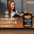 Organic Mushroom Supplement Capsules - 10000mg - 25 in 1 Mushroom Complex Capsules, Lion's Mane mushroom Capsules - Turkey Tail Mushroom Capsules,...