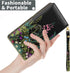 Nipichsha Womens Wallet, RFID Wristlet Wallet for Women, Cute Ladies Purse, Large Credit Card Clutch Wallets, Leather Card Holder Wallets with Zip...