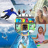 6 Pack Multicolor Universal Waterproof Phone Pouch, Large Phone Waterproof Case Dry Bag (Protection Level: IP68) Outdoor for Apple iPhone,Samsung,...