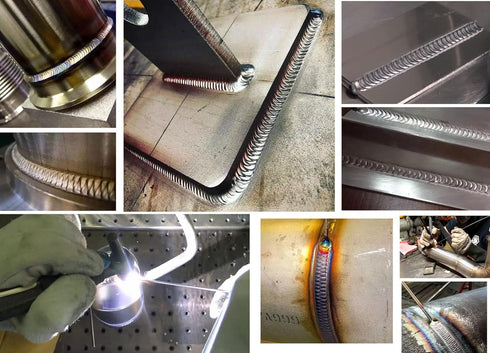 TIG Welding Tungsten Electrode 1.5% Lanthanated Rod (Gold, EWLa15) 5-Pack (1/16"x 7")...