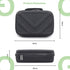Case for Hypervolt GO 2/Hypervolt GO, Waterproof Shock Resistant Carrying Case for Hyperice Hypervolt GO2/ Hyperice Hypervolt GO Massage Device(ON...