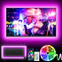 LED Lights for TV, 16.4ft TV LED Backlights for 50-75in, RGB TV LED Lights with Music Sync Bluetooth APP and Remote Control TV Lights Strip USB Po...