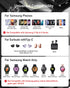 Wireless Charger for Samsung Phones Watch Earbuds(Not for Z Flip & A Serie-Phone), SWIO 3 in 1 Charging Station for Samsung Watch 6/5/4/3, S24 S23...