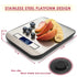 Moss and Stone Digital Kitchen Scale Food Multifunction Accuracy Digital Scale LCD Display 11 Lb 5 Kg, Food Scales Digital Weight Grams and Oz, Ba...