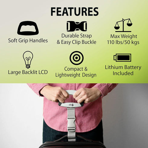 Eat Smart Luggage Scales...