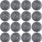 16 PCS Stainless Steel Sponges Scrubbers Cleaning Ball Utensil Scrubber Density Metal Scrubber Scouring Pads Ball for Pot Pan Dish Wash Cleaning f...