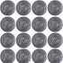 16 PCS Stainless Steel Sponges Scrubbers Cleaning Ball Utensil Scrubber Density Metal Scrubber Scouring Pads Ball for Pot Pan Dish Wash Cleaning f...