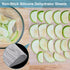 uxcell 19.5 x 14.6" Silicone Dehydrator Sheets, 9 Pcs Non-Stick Dehydrator Drying Mesh Reusable Fruit Dryer Mat for Food Dehydrator Fruit Dryer, W...