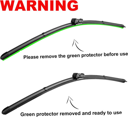 Windshield Wiper Blade Replacement for Chevrolet Traverse 2012-2017 GMC Acadia Buick Enclave 2005-2010 PONTIAC G6 2008-2011 Buick Lucerne-Original...