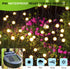 Solar Garden Lights, 2 Pack 16 LED Waterproof Solar Lights Outdoor, Firefly Garden Lights for Yard Patio Pathway Landscape Decoration, Sway by Win...