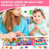 Magnetic Puzzles for Kids Ages 3-5, Toddler 3 in 1 Circus Jigsaw Puzzle Book, Kids Travel Puzzles Toys, Montessori Preschool Learning Toy for 1-5 ...