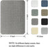 Self-Adhesive Linen Repair Patches 8 x 11 Inch (2PCS), Linen Fabric Patches for Sofa Repair, Couch Fabric Repair Patch Kit for Furniture, Sofa Cus...