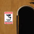 4-Pack No Trespassing Signs Private Property, 10x7 Inch Aluminum 24-Hour Video Surveillance Signs Outdoor, Warning Signs for Property Security, Ho...