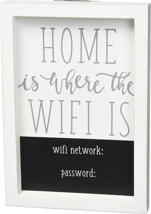 Mud Pie WiFi Home Decor Plaque...