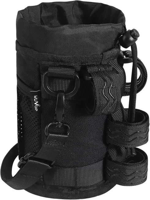 Bike Cup Holder, Water Bottle Holder Handlebar for Bike with Mesh Pockets, Universal Cycling Bicycle Water Bottle Drink Cup Cage for Cruiser, Scoo...