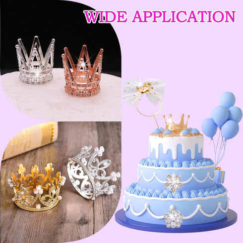 Rhinestone Brooches for Crafts, Flower Bouquet Accessories,Corsage Pin Diamond Pins kits for Wedding Accessories Jewelry Decoration DIY Craft Supp...