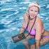 IP68 Waterproof Phone Pouch Up to 6.8", Floating Waterproof Phone Case for iPhone 15 14 13 Pro Max, Galaxy S24 S23 S22 Ultra, Cellphone Dry Bag Cr...
