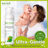 Baby Sensitive Tear Free Foaming natural Shampoo & Body Wash – Fragrance Free 99% Natural Ingredients Ultra Gentle Vegan Baby Shampoo & Body Wash...