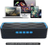 Wireless Bluetooth Speaker with AUX/USB/TF card slot,Outdoor Portable Stereo Speaker with HD Audio,Enhanced Bass, Dual-Driver,Handsfree Calling, F...