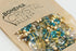 2.1oz (60 g) Mix of Unique Czech Bohemia Glass Pressed Beads, Rocailles, Aztec Pale Gold Crystal, Matte and Glossy, Hand Made BCV...