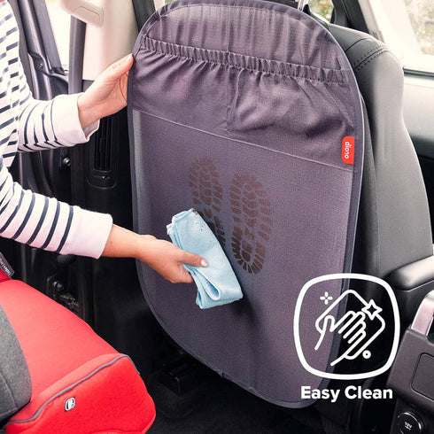 Diono Stuff 'N Scuff XL Kick Mat Back Seat Protector for Kids Feet with Storage Pocket, 100% Water Resistant for Protection of Your Upholstery fro...