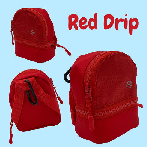 LLC Dog Backpack, Cat Backpack, Small Carrier | Clip on Harness or Leash, Fun Pet Treat Holder, Toy Bag, or Waste Dispenser | Dog Treat Training P...