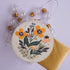Bonroy 4 Sets Embroidery Kit for Beginners Art Craft Handy Sewing Include Embroidery Clothes with Pattern, Hoops, Instructions,Color Threads Needl...