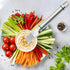PCTC Stainless Steel Chopped Green Onion Knife, Kitchen Tool Slice Cutlery Vegetable Cutter Sharp Scallion Cutter Shred Knife, for Kitchen Cutting...