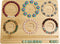 Junarsoez Beading Board for Jewelry Bracelet Making, DIY Jewelry Beads Board Tray, Bracelet Making Design Mat for Freelance Workshop Studio...