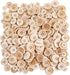 Tosnail 600 Pieces Wooden Buttons Round Blank Wood Buttons for Crafts and Sewing Project - 15mm, 20mm, 25mm, 4 Holes, Natural Color...