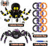 Max Fun Halloween Ring Toss Game Inflatable Spiders Set 2Pack for Kids Carnival School Halloween Party Favor Supplies Holiday Decoration Outdoor I...