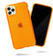 SteepLab Neon Highlighter Case for iPhone, The Grippy Jelly Case w/Protective Air Pockets (Intense Bright Orange, iPhone 11 Pro Max)...