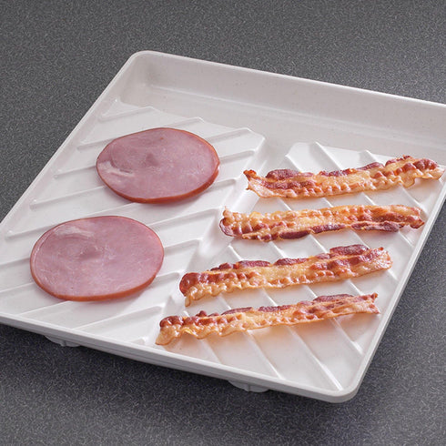 Nordic Ware Microwave Bacon Tray & Food Defroster...
