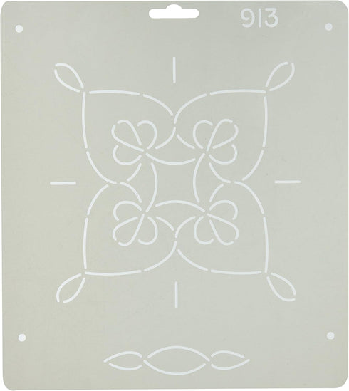 Quilting Creations Double Wedding Ring Quilt Stencil...