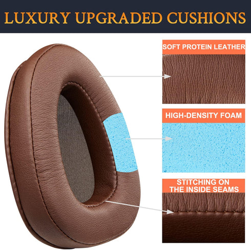 SOULWIT Earpads Replacement for Skullcandy Aviator, Aviator2 (Aviator 2.0) Headphones, Ear Pads Cushions with Softer Leather, Noise Isolation High...