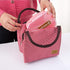 2PCS Lunch Bags Reusable Lunch Tote Bags Portable Lunch Cooler Bag Lunch Holder Insulated Lunch Box Bag for Picnic Office Beach (Green+Red)...