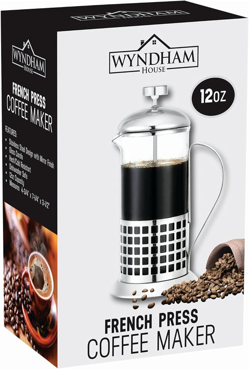Wyndham House™ 12oz French Press Coffee Maker...