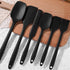 HANSGO 6PCS Silicone Spatula Set, Rubber Spatula High Heat-Resistant One Piece Seamless Design Cooking Spatulas Kitchen Utensils Set for Kitchen C...