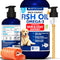 Omega 3 Fish Oil for Dogs - Better Than Salmon Oil for Dogs - Dog Fish Oil - Fish Oil Liquid for Pets EPA DHA - Skin and Coat Food Supplement for ...