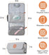 Diaper Bag Organizer - Tri-fold Wipes and Diaper Pouch for Diaper Bag Organization and Travel...