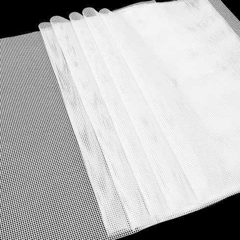 6 Pack Silicone Dehydrator Sheets (14 x 21 Inch) Premium Non-Stick Silicone Mesh Mat for Fruit Food Dehydrator Reusable Dehydrator Tray Liners for...