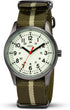 Infantry MDC Glow in The Dark Watches for Men, 12/24 Hour Military Time Watch Waterproof, Field Outdoor Sport Mens Wristwatch with Slip-Thru Nylon...