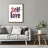 Posterizer 1 pcs-self love motivational positive daily reminder-Motivational & Inspirational Art-Typography Art-Decor for Home & Office- unframed ...