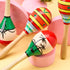 JOYIN 4 PCS Cinco De Mayo 7.6" Wooden Maracas for Kids, Maraca Magic, Wooden Rattle Noisemaker for Mexican Fiesta Party Favors, Musical Fun Partie...