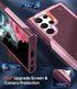 LeYi for Samsung-Galaxy-S22-Ultra-Case for Women Girls, Dual Layer Protective Fall Resistant Rugged Hard PC Back & Soft Bumper Resilient Shock Abs...
