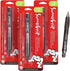 SAKURA SumoGrip Pencil with Comfort Grip - 0.7 mm Ergonomic Mechanical Pencil - Clear Gray - 3 Pack...
