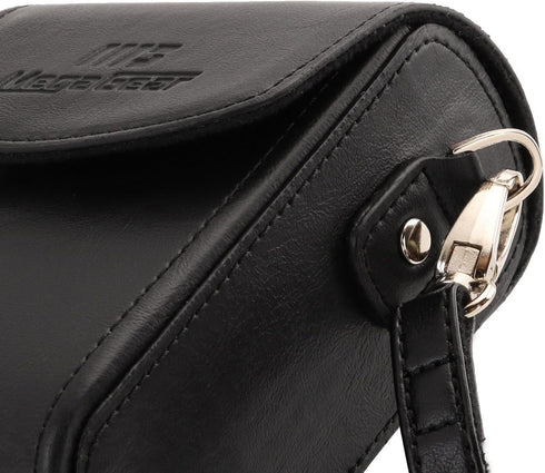 MegaGear MG1504 Canon PowerShot SX740 HS, SX730 HS Leather Camera Case with Strap - Black...