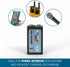 Ansmann 9V 300 mah Rechargeable Batteries...