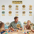 Travel The Map Classroom Jobs Bulletin Board Set Classroom Helpers Charts Teacher's Helper Chalkboard Wall Decor for Classroom Bulletin Board Deco...
